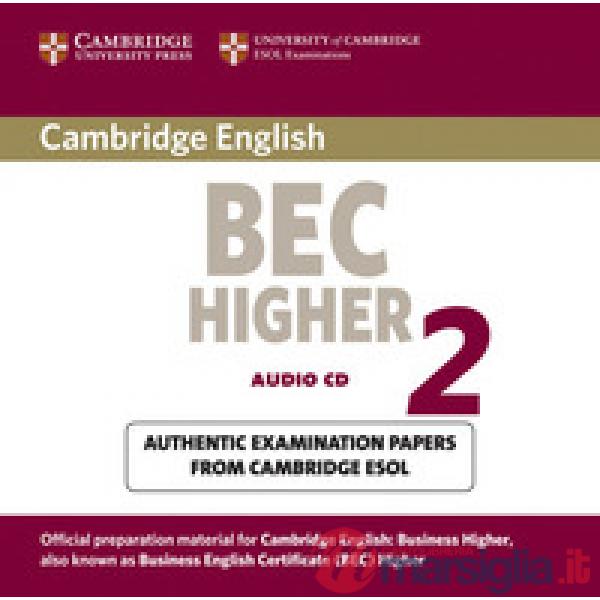 CAMBRIDGE BEC AUDIO CD HIGHER, LEVEL 2