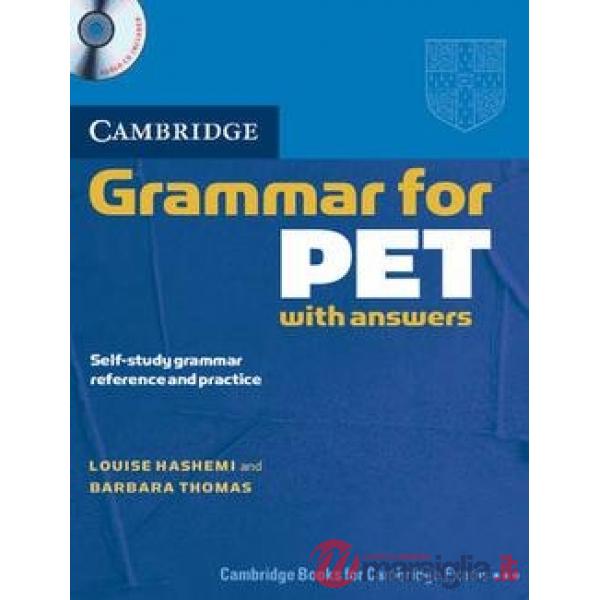 CAMBRIDGE GRAMMAR FOR PET W/A + CD