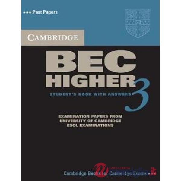 ESOL CAMBRIDGE BEC 3 HIGHER BK