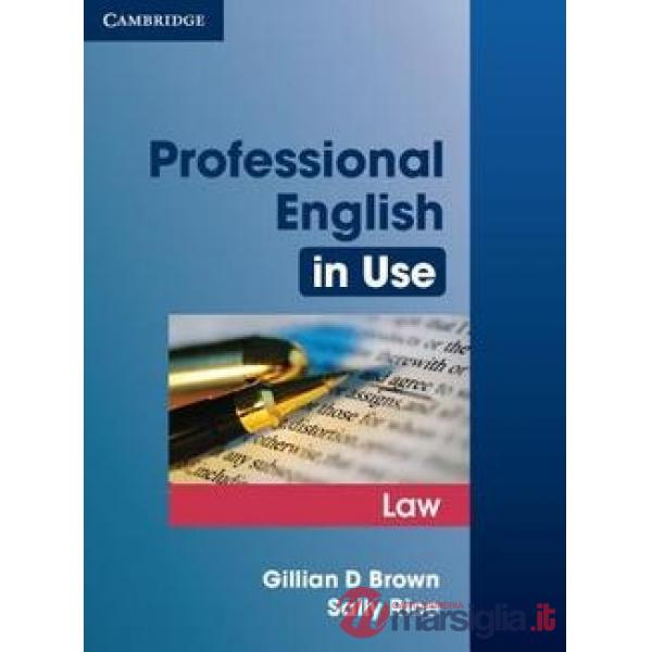 PROFESSIONAL ENGLISH USE LAW