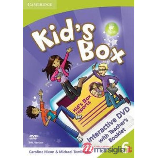 KID'S BOX 6 INTERACTIVE DVD + TCH BK