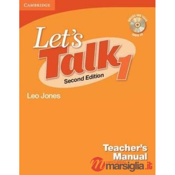 LET'S TALK 1 2ED TCH + CD