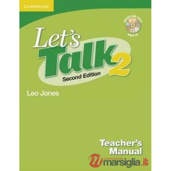 LET'S TALK 2 2ED TCH + CD