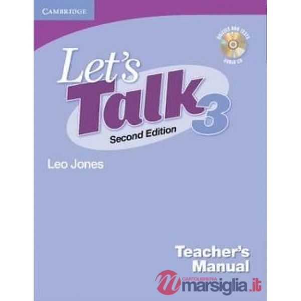 LET'S TALK 3 2ED TCH + CD