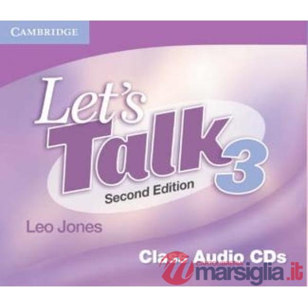 LET'S TALK 3 2ED CL CDAU