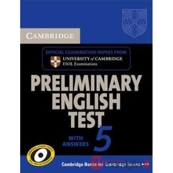 ESOL CAMB PET 5 STD W/A