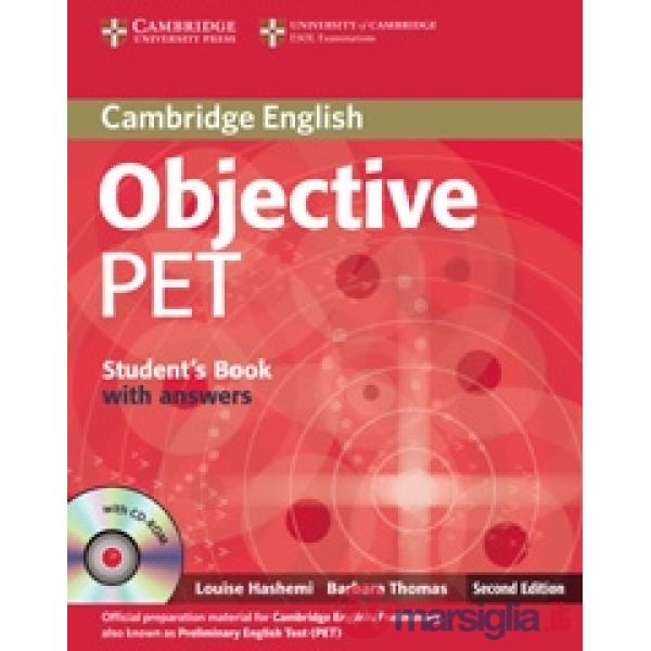 OBJECTIVE PET 2ED STD W/A + CDROM
