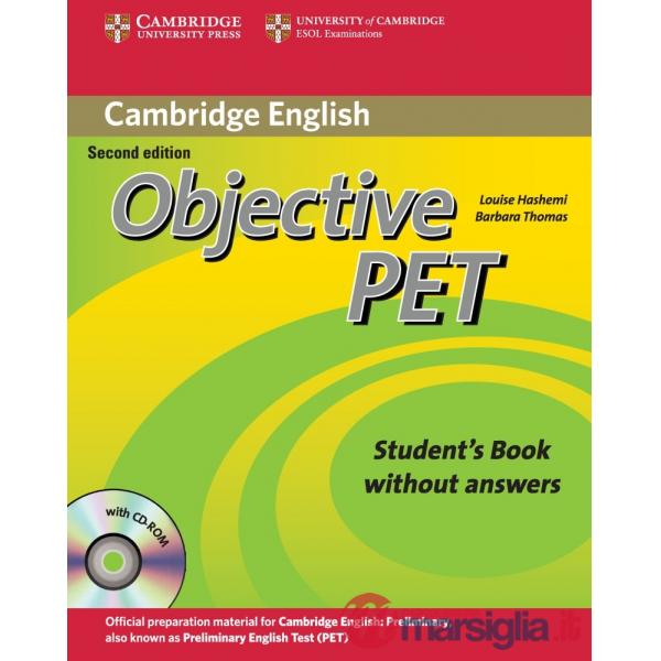 OBJECTIVE PET 2ED STD WO/A + CDROM