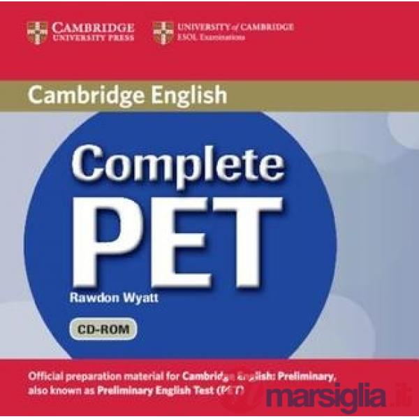 COMPLETE PET STD PACK + CD-ROM