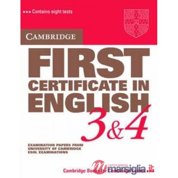 CAMBRIDGE FIRST CERTIFICATE IN ENGL. 3