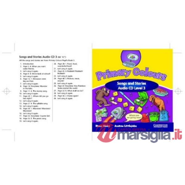 PRIMARY COLOURS 3 CD SONGS