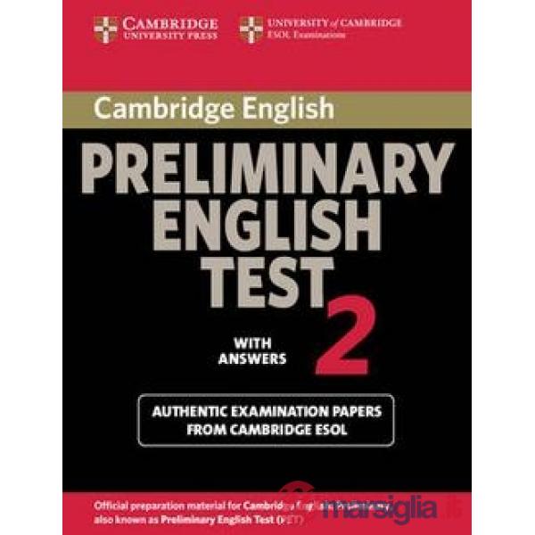 UCLES CAMBRIDGE PET 2 2ED STD W/A
