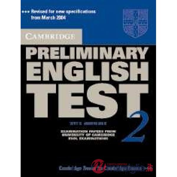 UCLES CAMBRIDGE PET 2 2ED SELF STUDY PK