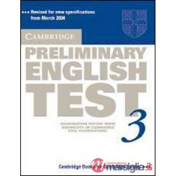 UCLES CAMBRIDGE PET 3 2ED STD