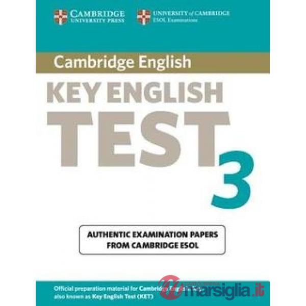 UCLES CAMBRIDGE KEY TEST 3 STD