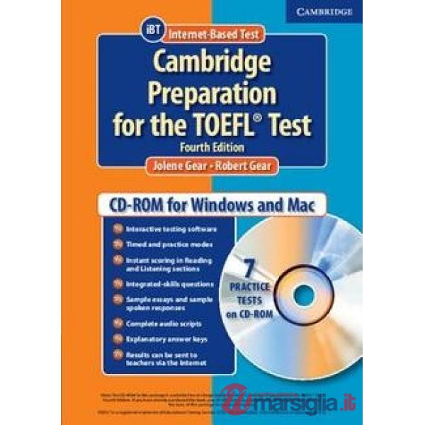 CAMBRIDGE PREP. TOEFL STD CDROM 4ED