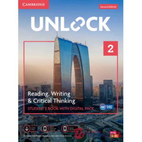 UNLOCK 2ED READ&WRIT 2 SB + DIGITAL PACK