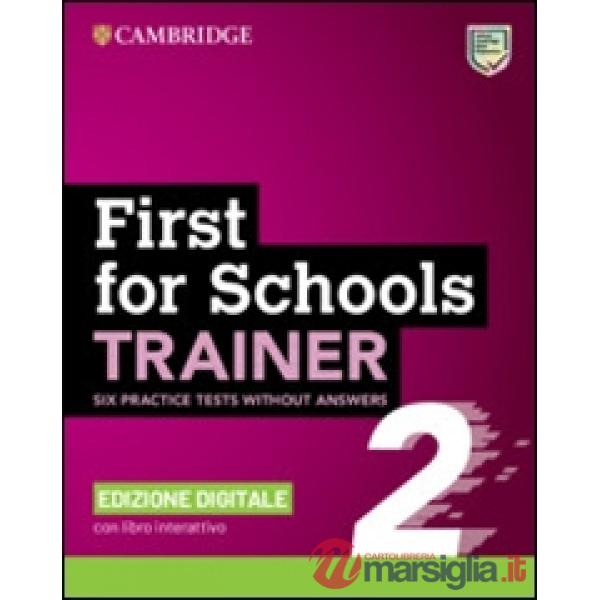 FIRST FOR SCHOOLS TRAINER 2ED WO/A + AUDIO + BSMART EB