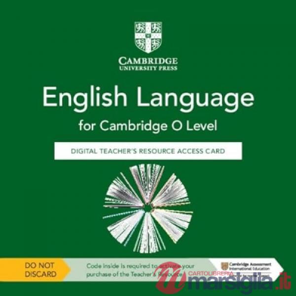 CAMBRIDGE O LEVEL ENGLISH LANGUAGE TCH ACCESS CARD