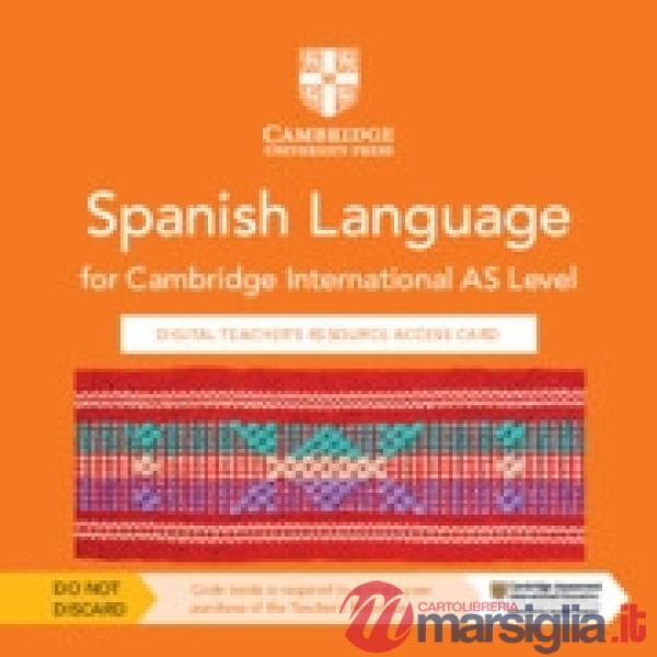 CAMBRIDGE AS LEVEL SPANISH LANGUAGE TCH ACCESS CARD