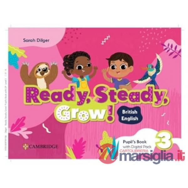READY STEADY GROW! PUPIL'S BOOK + DIGITAL PACK 3