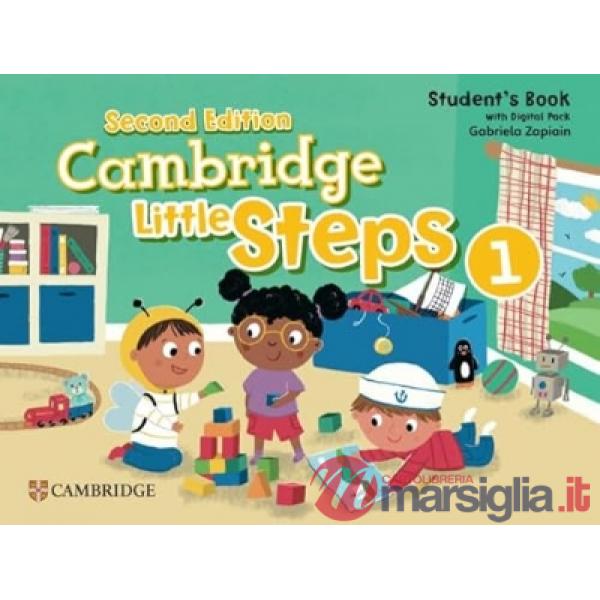 CAMBRIDGE LITTLE STEPS 2ED SB + DIG PACK 1