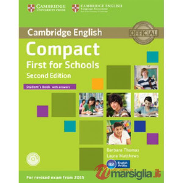 COMPACT FIRST SCHOOLS 2ED SB W/A + CDROM