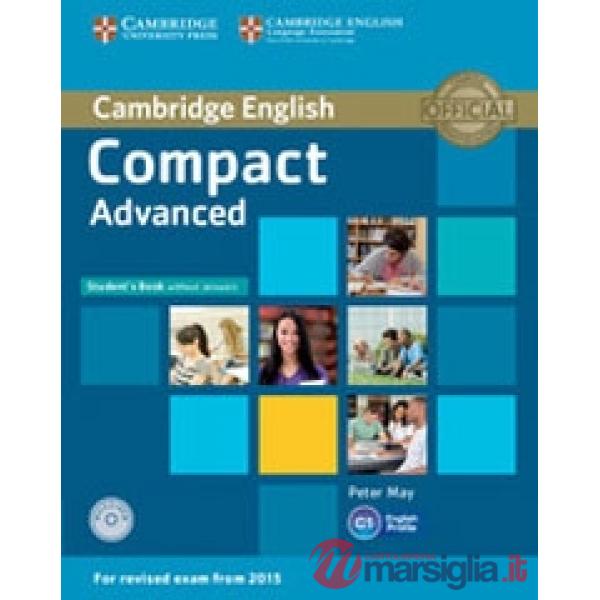 CAMBRIDGE COMPACT ADV SB WO/A + CDROM