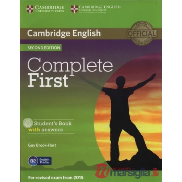 COMPLETE FIRST 2ED SB W/A + CDROM