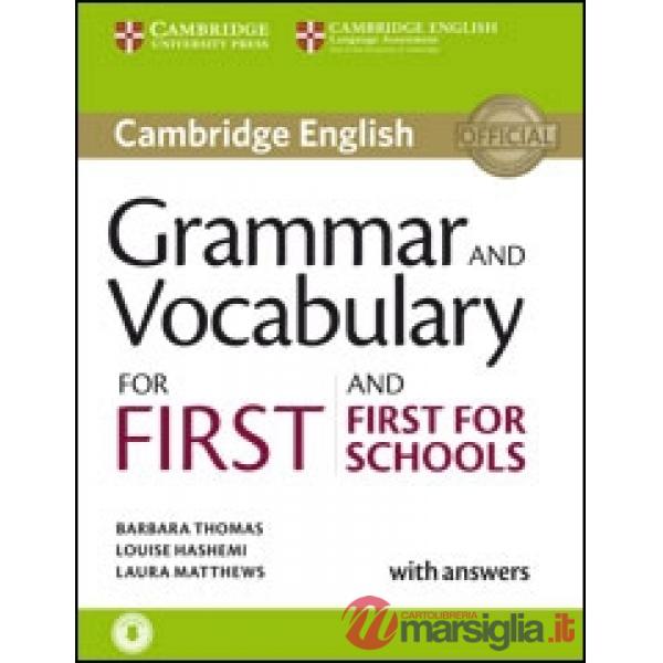 GRAMM VOCAB FIRST&FIRST SCHOOLS W/A + AUDIO