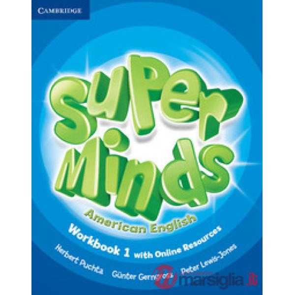 SUPER MINDS AMERICAN ENGLISH LEV. 1 WORKBOOK + ONL