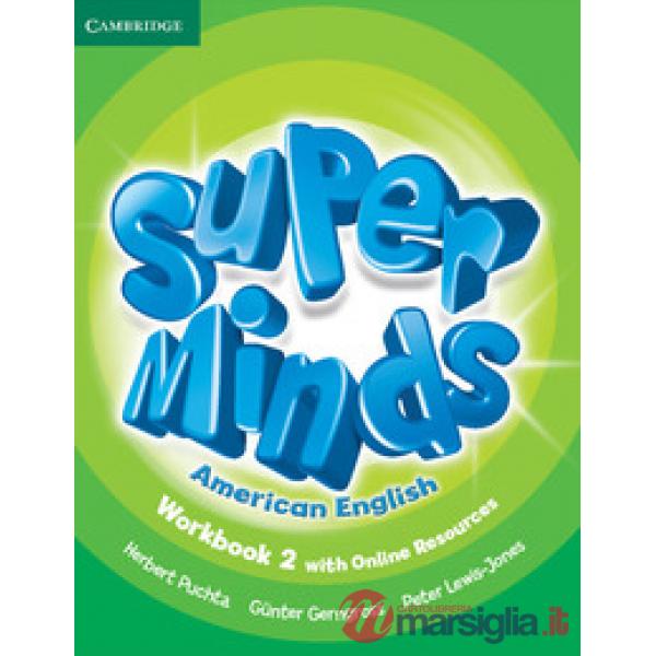 SUPER MINDS AMERICAN ENGLISH LEV. 2 WORKBOOK + ONL