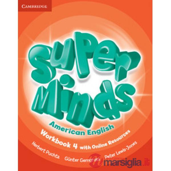 SUPER MINDS AMERICAN ENGLISH LEV. 4 WORKBOOK + ONL