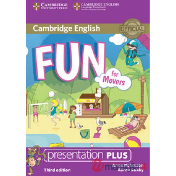 FUN FOR MOVERS 3ED PRES PLUS DVDROM