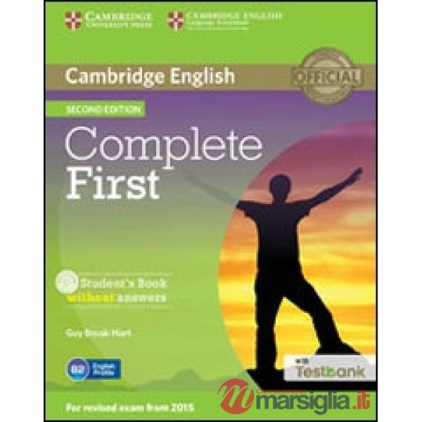 COMPLETE FIRST 2ED SB WO/A + CDROM + TESTBANK
