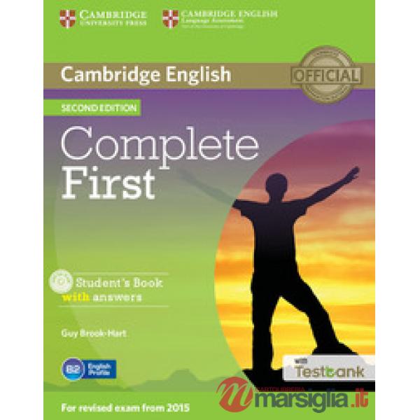 COMPLETE FIRST 2ED SB W/A + CDROM + TESTBANK