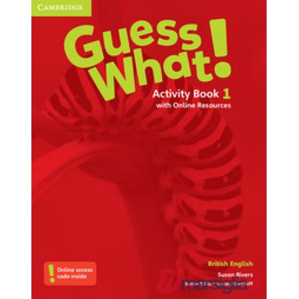GUESS WHAT ACTIVITY BOOK + ONLINE RESOURCES 1