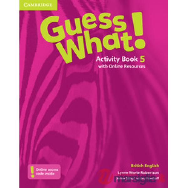 GUESS WHAT ACTIVITY BOOK + ONLINE RESOURCES 5
