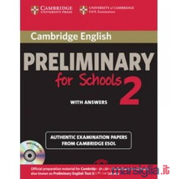 ESOL CAMB PET FOR SCHOOLS 2 SELF STUDY PACK