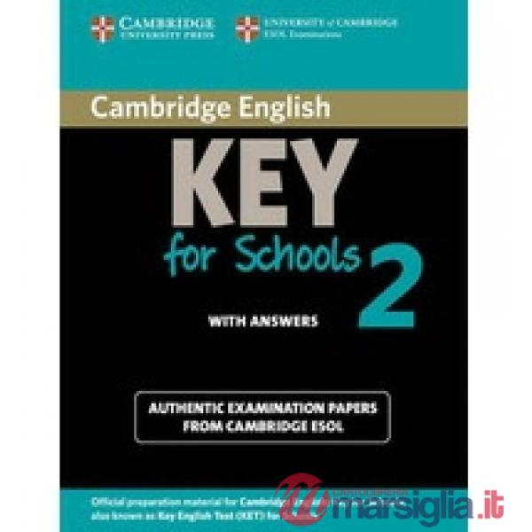 ESOL CAMB ENG KEY FOR SCHOOLS 2 SB W/A