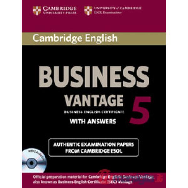 ESOL CAMBRIDGE BEC 5 VANTAGE PACK