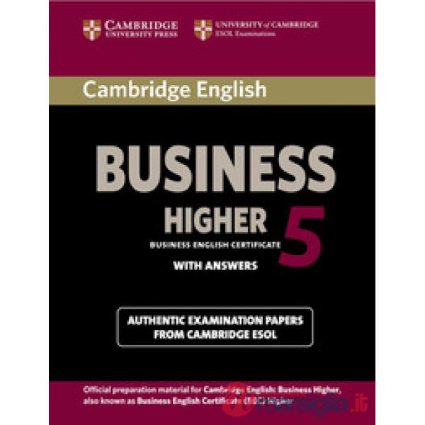 ESOL CAMBRIDGE BEC 5 HIGHER BK
