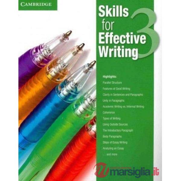 SKILLS FOR EFFECTIVE WRITING SB 3