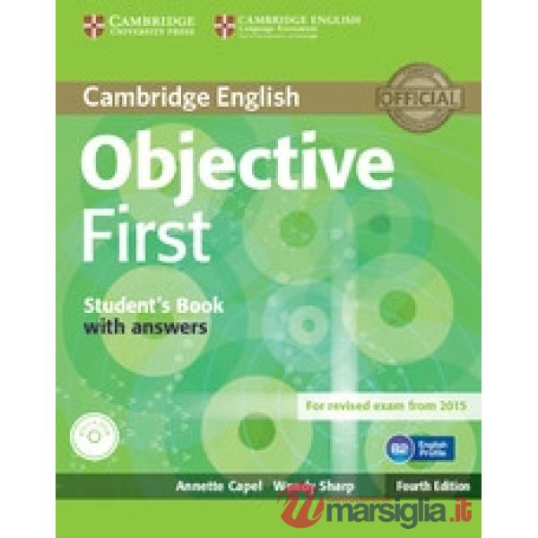 OBJECTIVE FIRST 4ED SB W/A + CDROM + WB W/A + CD