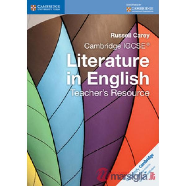 CAMBRIDGE IGCSE LITERATURE IN ENGLISH TCH CDROM