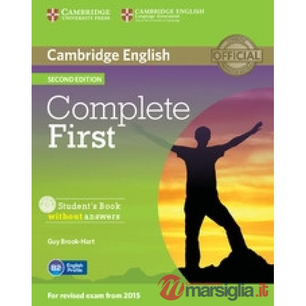 COMPLETE FIRST 2ED SB WO/A + CDROM + WB WO/A + CD