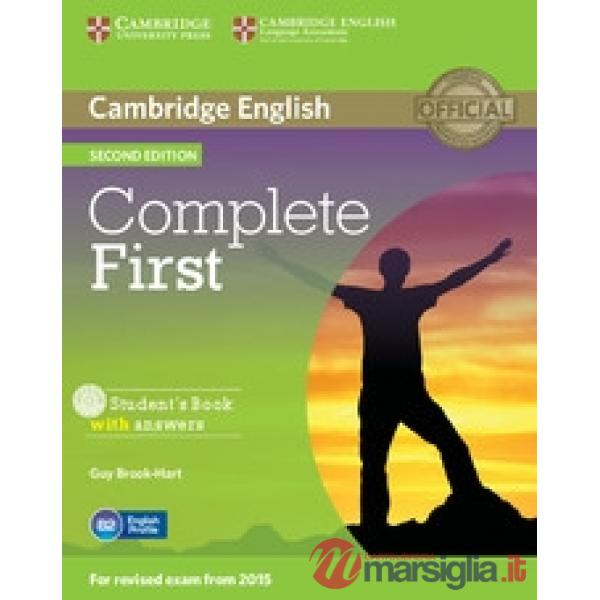 COMPLETE FIRST 2ED SB W/A + CDROM + WB W/A + CD