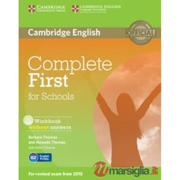 COMPLETE FIRST FOR SCHOOL WB WO/A + CDAUDIO