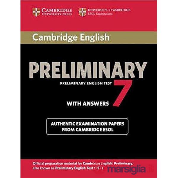 ESOL CAMBRIDGE PET 7 STD W/A
