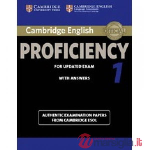 ESOL CAMB PROFICIENCY FOR UPDATED EXAM SB W/A
